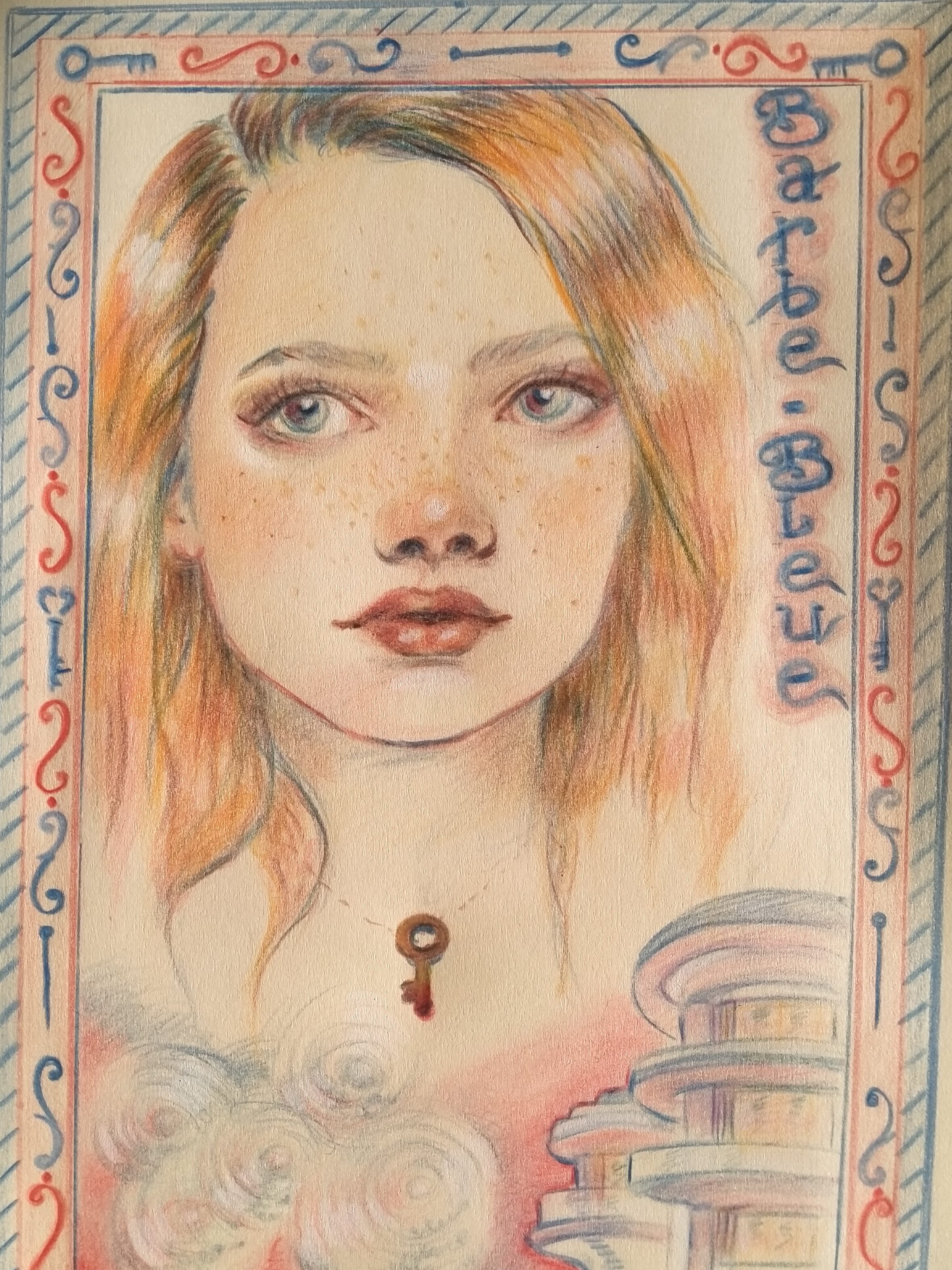 couverture de conte illustration