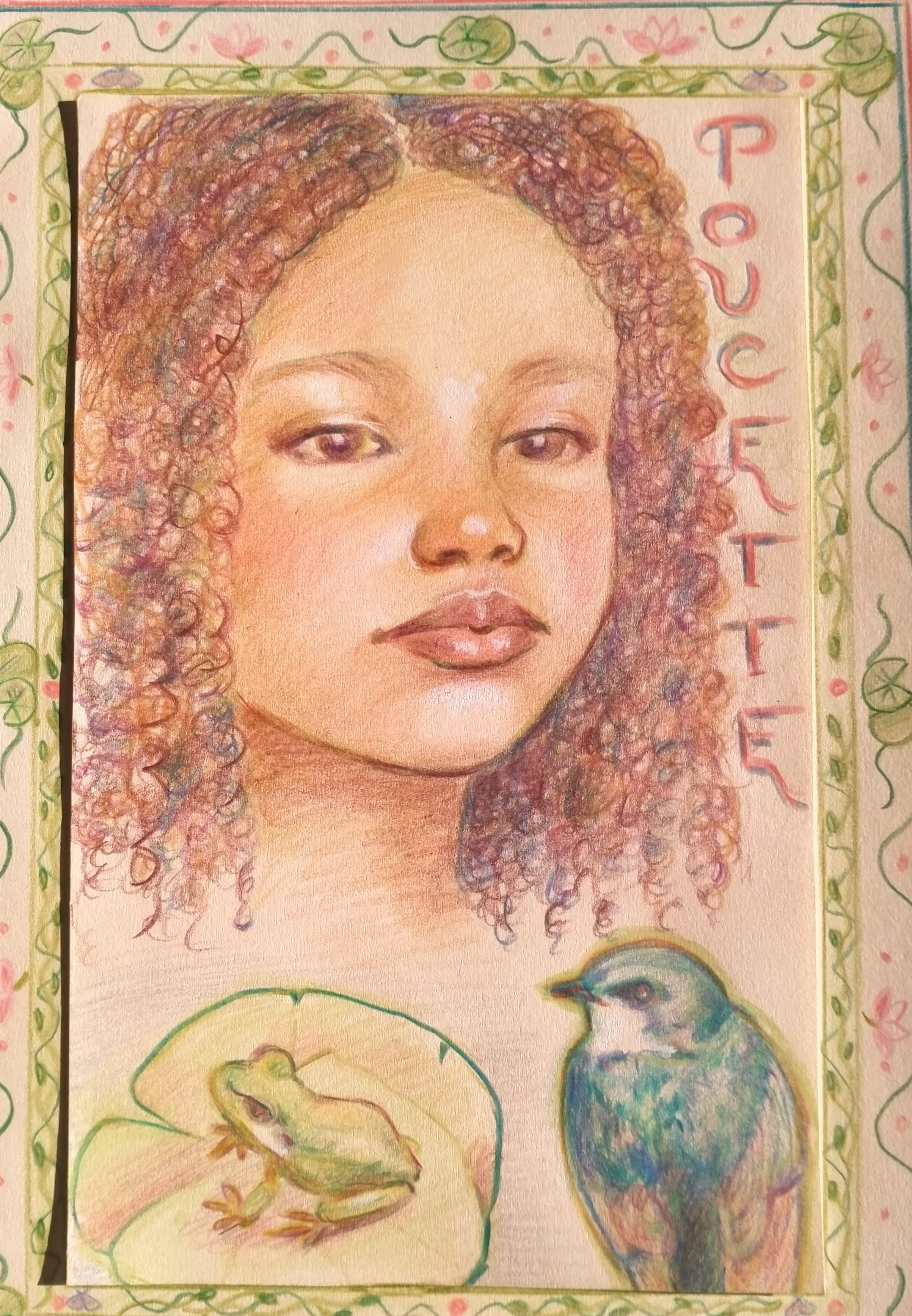 couverture de conte illustration poucette andersen